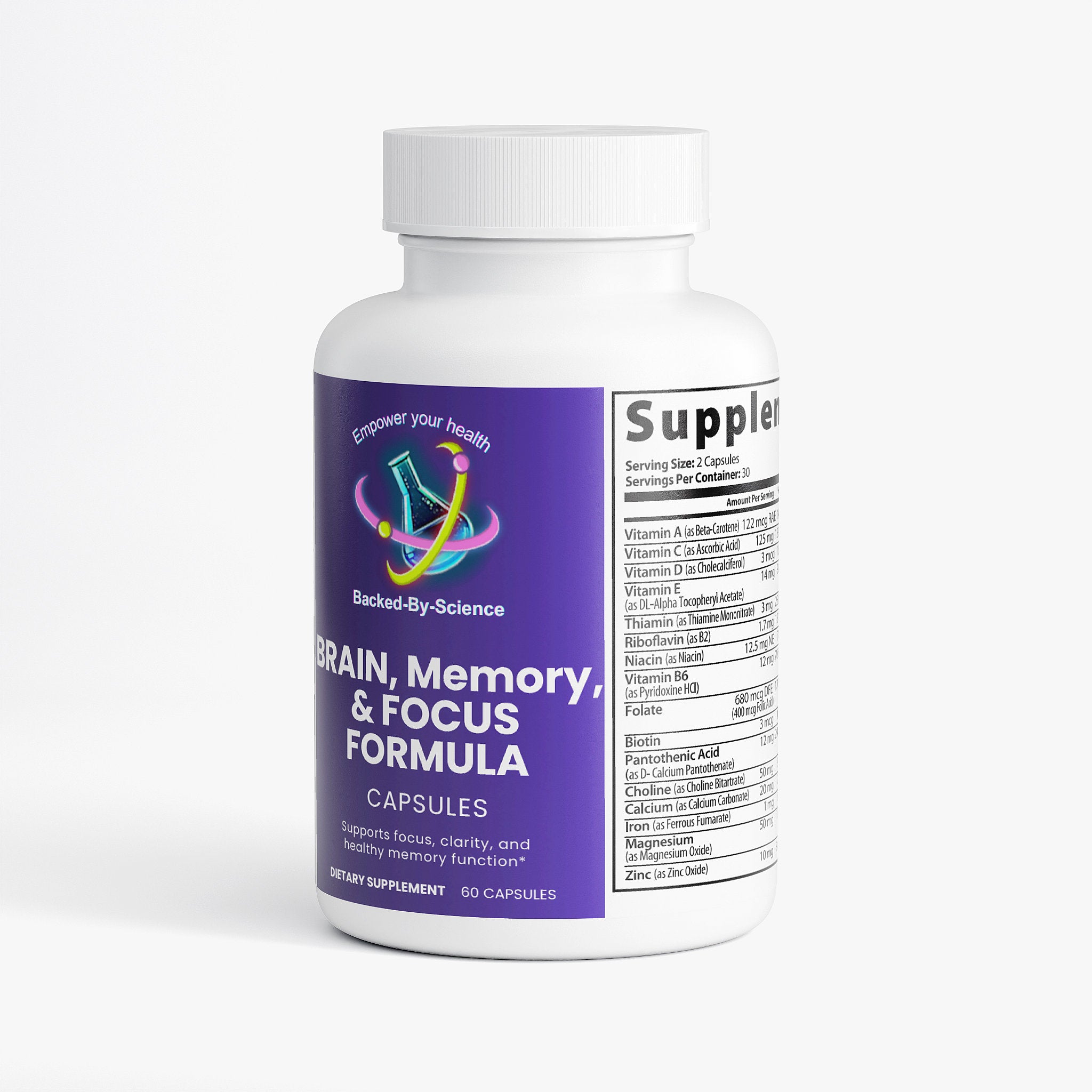 Brain Memory and Focus Support