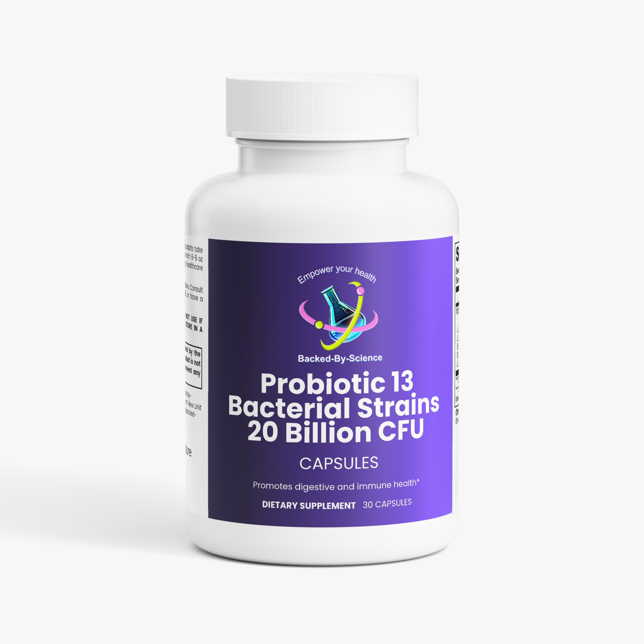 Probiotic 13 Bacterial Strains 20 Billion CFU