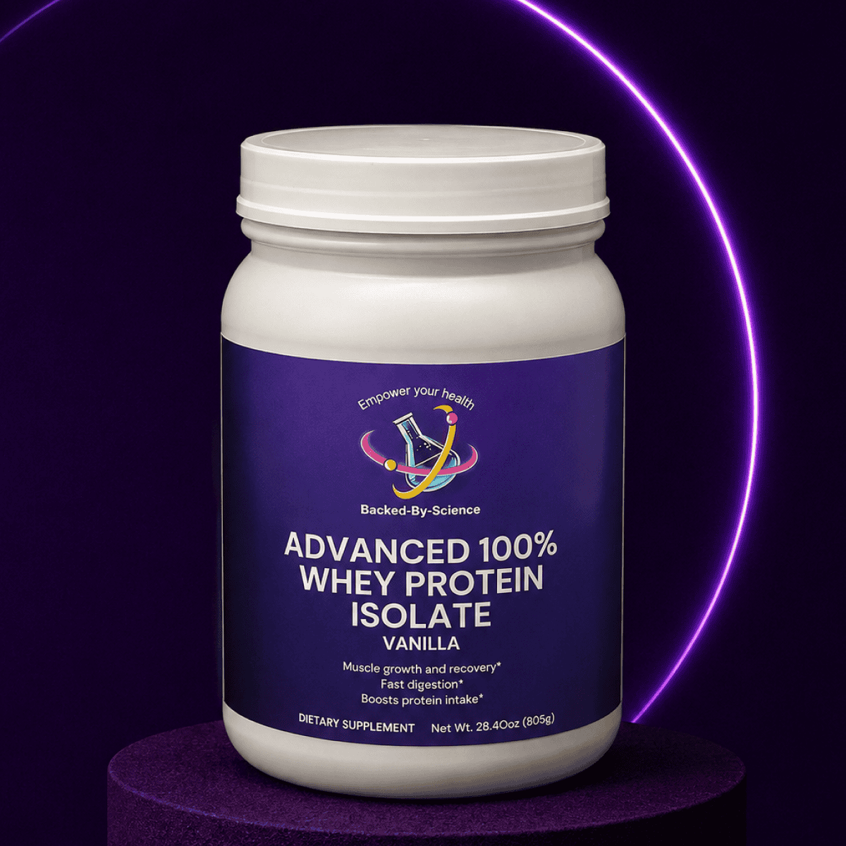 Advanced 100% Whey Protein Isolate (Vanilla)