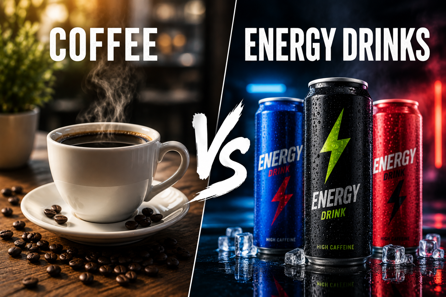 Coffee vs. Energy Drinks: What Actually Makes a Better Energy Boost?