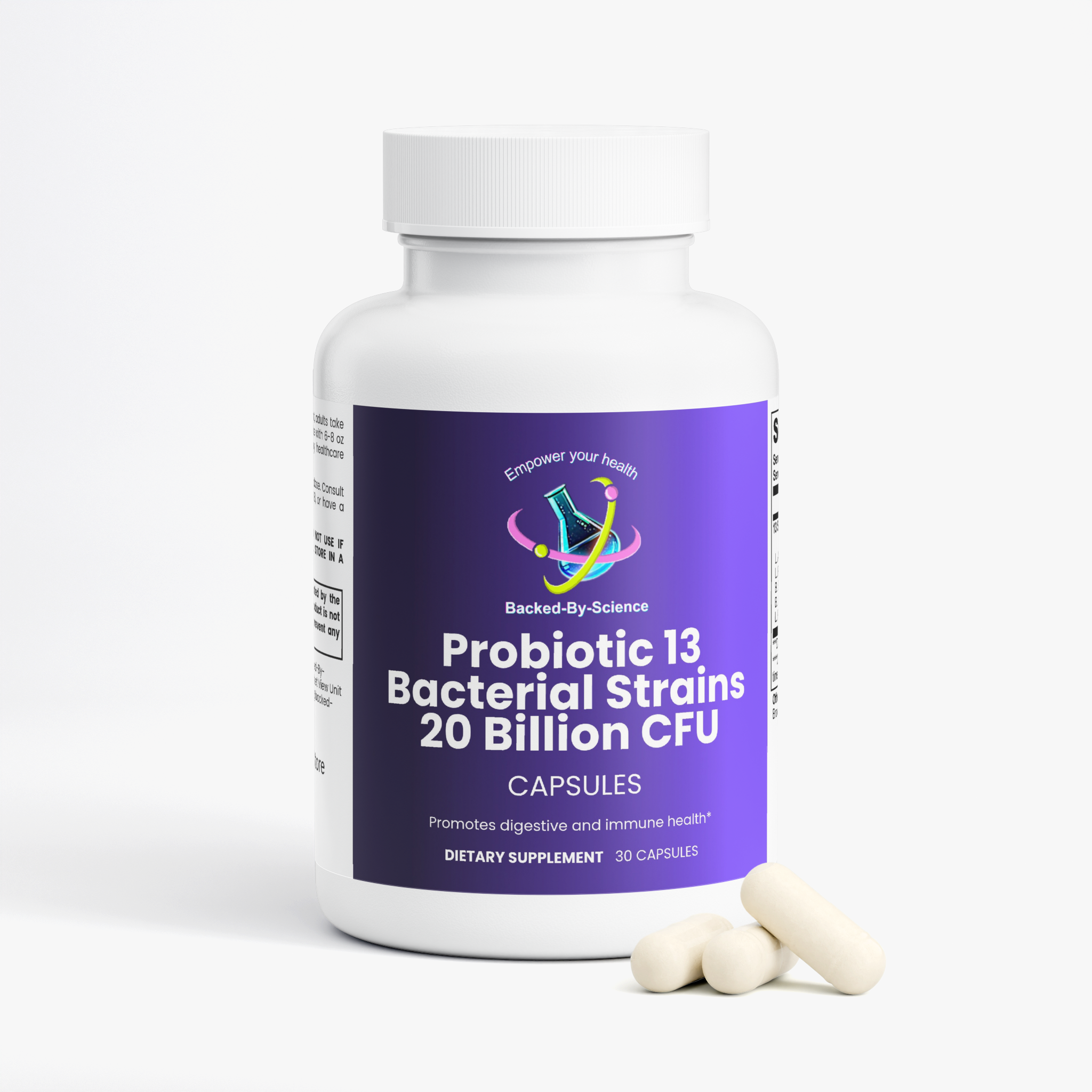 Probiotic 13 Bacterial Strains 20 Billion CFU