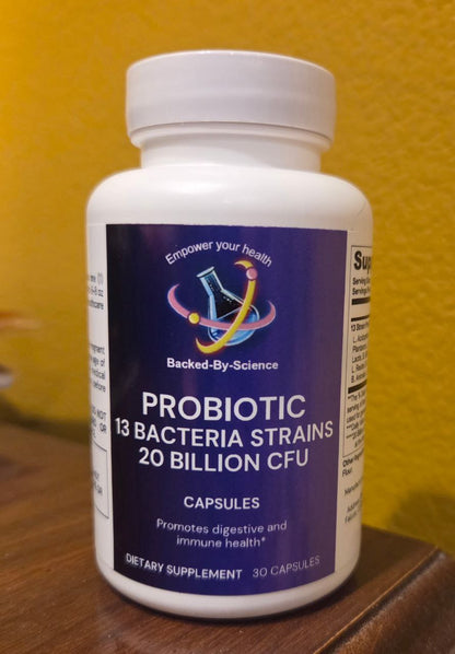 Probiotic 13 Bacterial Strains 20 Billion CFU